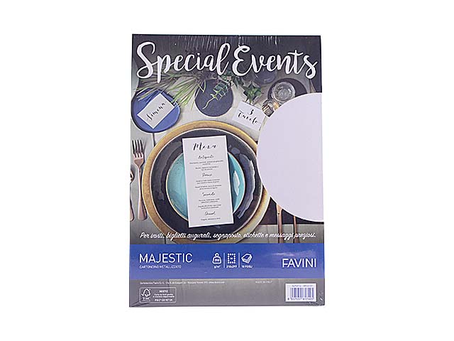 CART.METALL.A4 250gr BIANCA A690174 10F CART.METALL.A4 250gr BIANCA A690174 10F