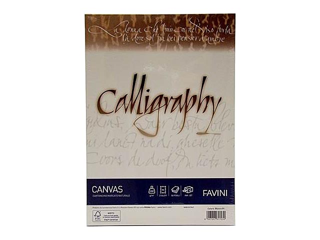 CART.CANVAS A4 200gr BIANCA A69O314 50F CART.CANVAS A4 200gr BIANCA A69O314 50F