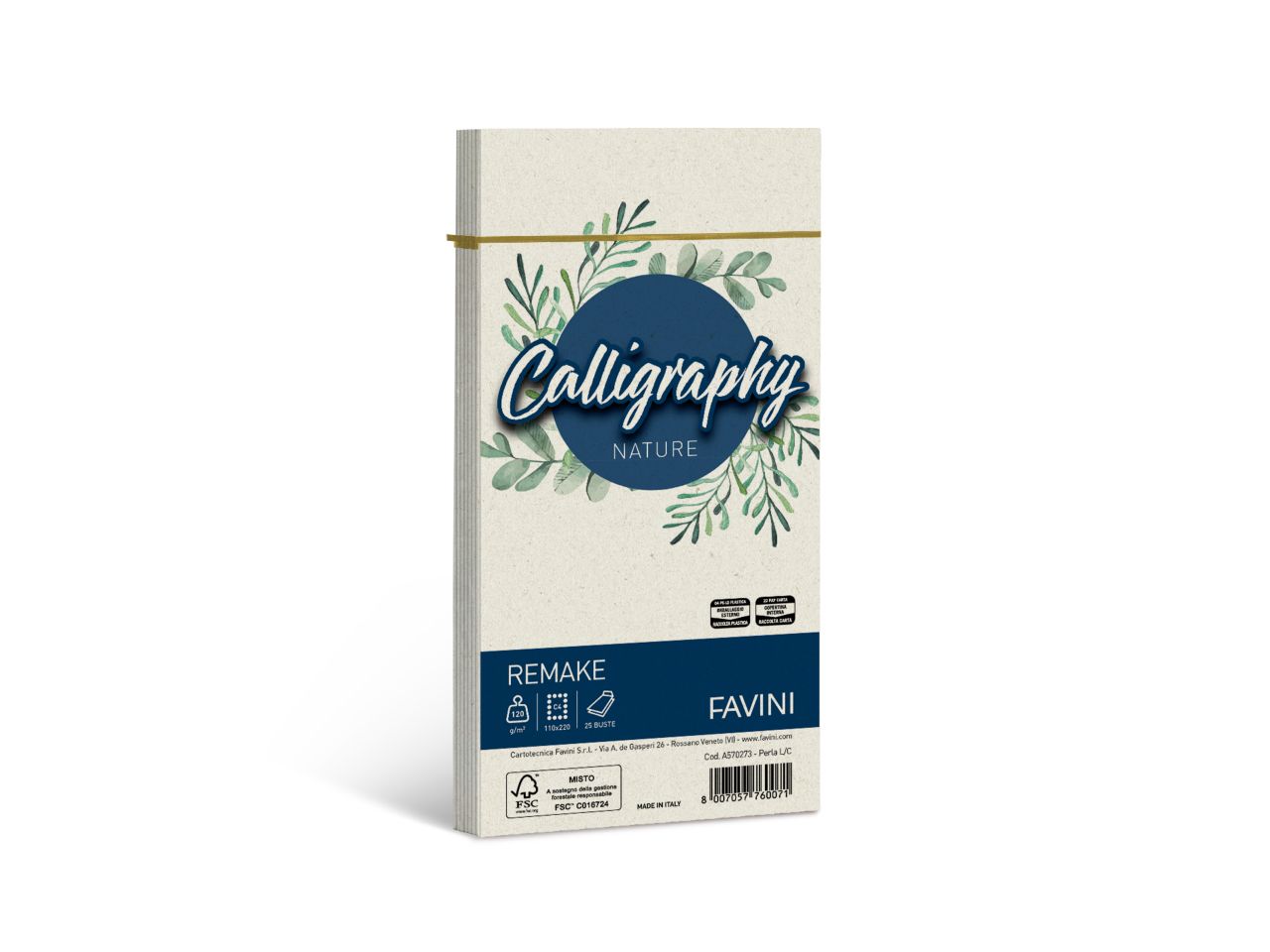 BUSTE 25pz CALLIGRAPHY REMAKE PERLA A570273 BUSTE 25pz CALLIGRAPHY REMAKE PERLA A570273