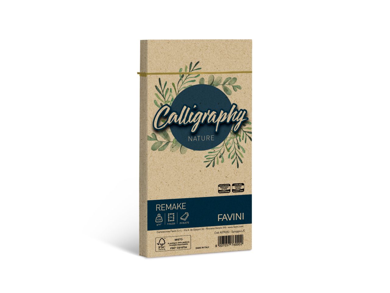 BUSTE 25pz CALLIGRAPHY REMAKE SPIAGGIA A57R253