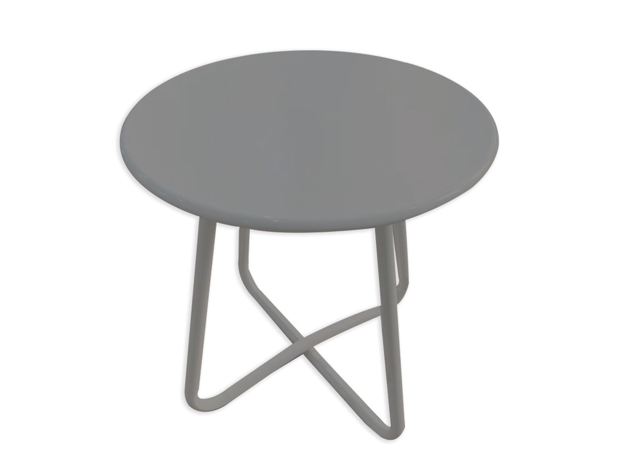 TAVOLINO ROTONDO 50XH.45 GRIGIO LA-065