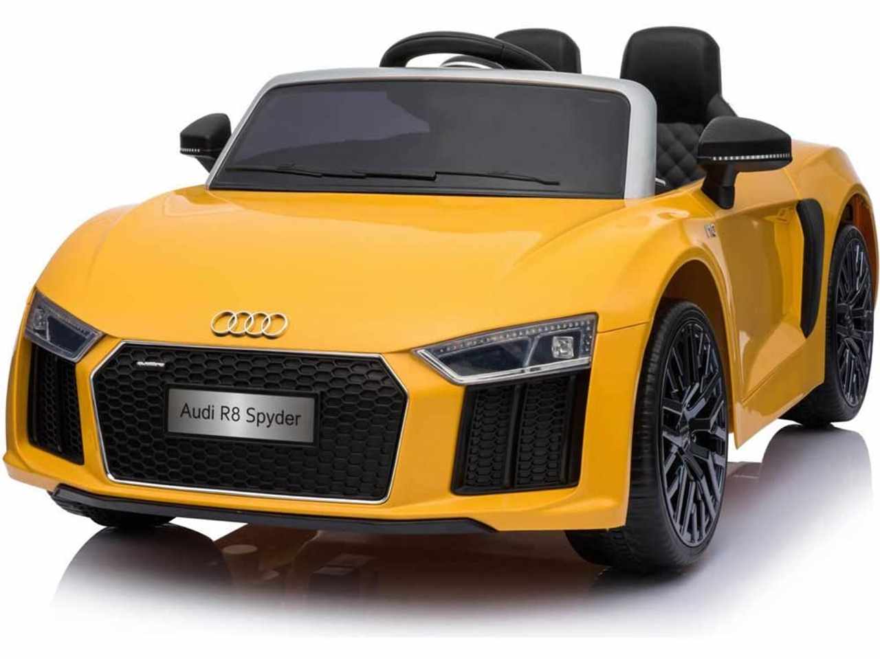 AUTO AUDI R8 SPYDER GIALLA 02320003