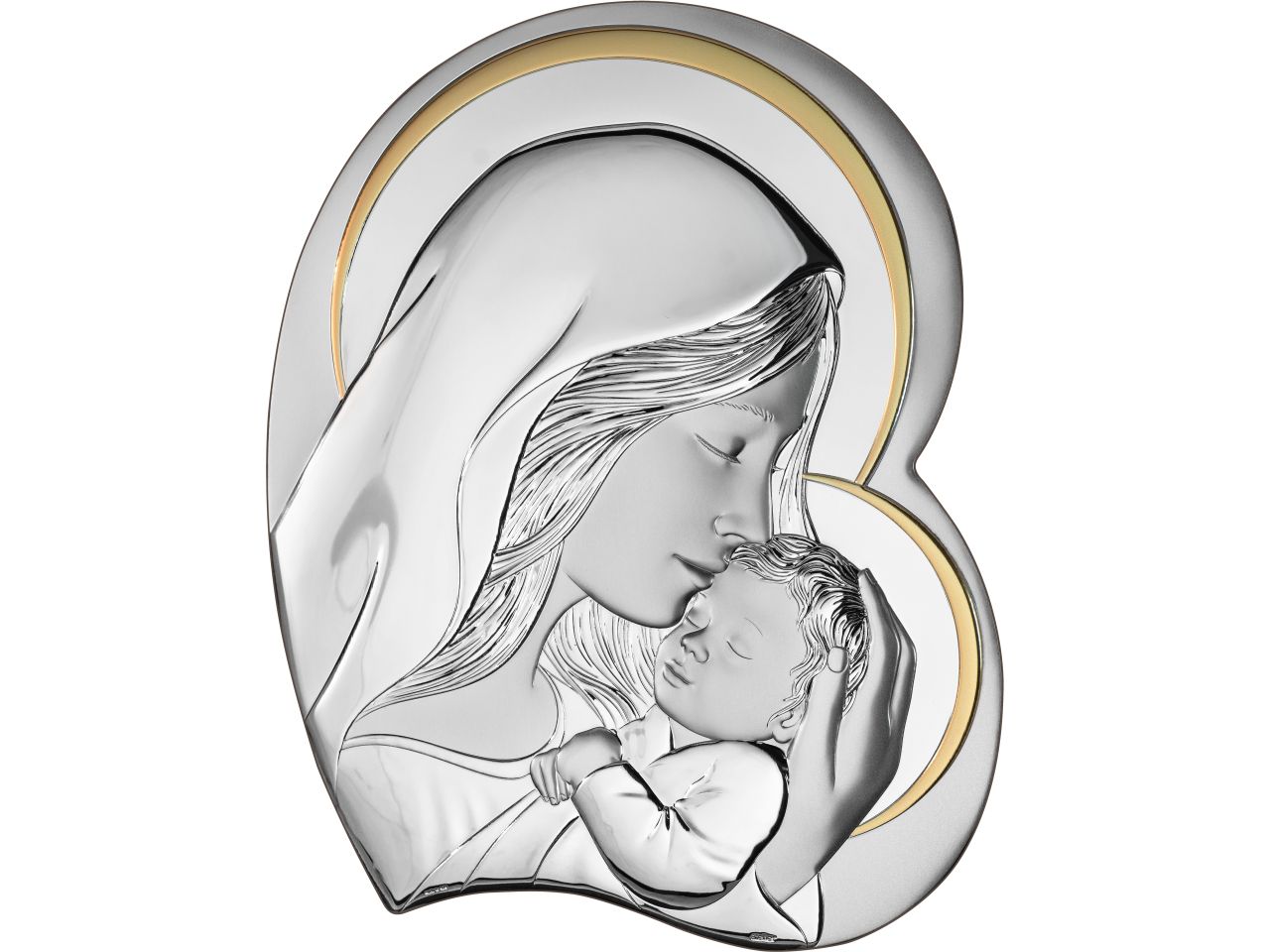 MATERNITA’ CUORE 34,5X42CM ORO AE0714/5