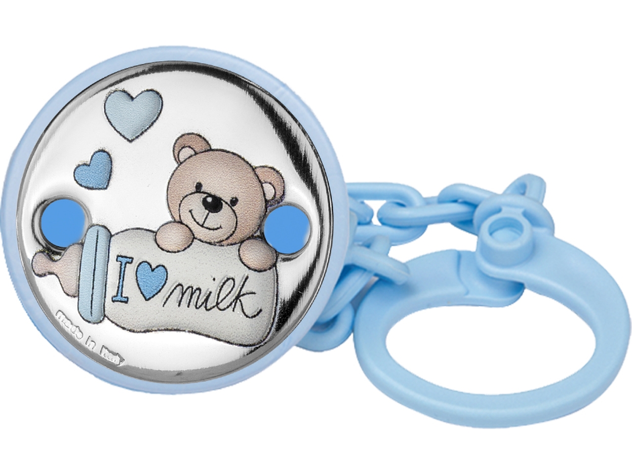 PINZA CIUCCIO I LOVE M.CELESTE AE3100/C PINZA CIUCCIO I LOVE M.CELESTE AE3100/C