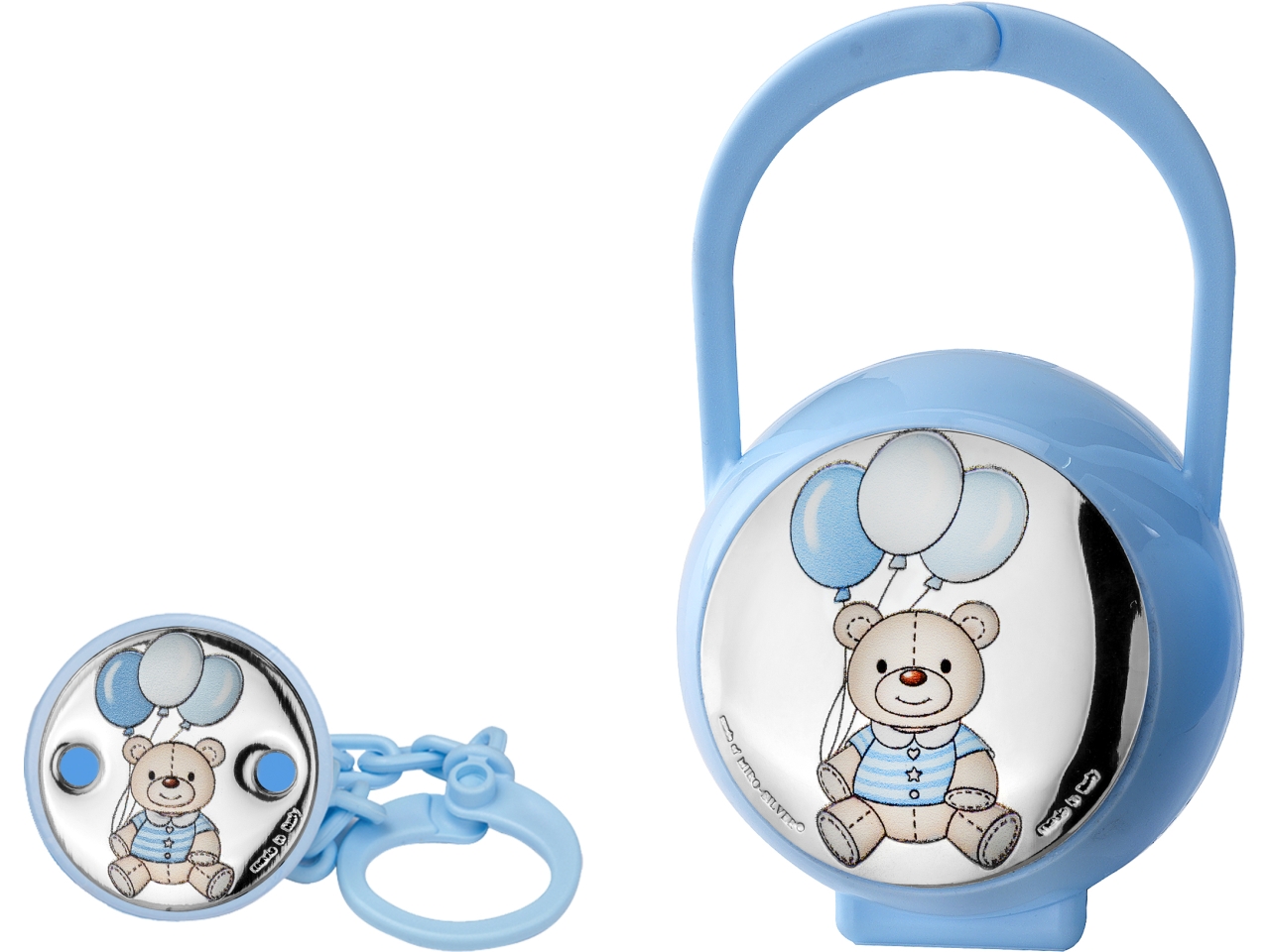 PINZA+SCATOLA CIUCCIO CELESTE AE3218/C PINZA+SCATOLA CIUCCIO CELESTE AE3218/C