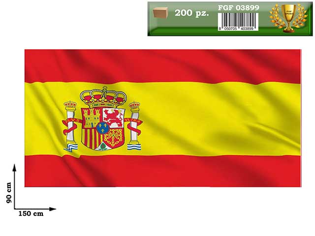 BANDIERA SPAGNA 90x150cm