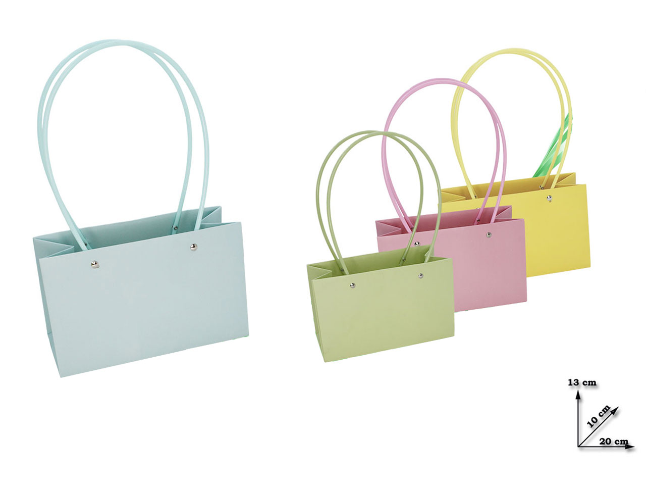 SHOPPER CARTA 20X10X13 ASS.