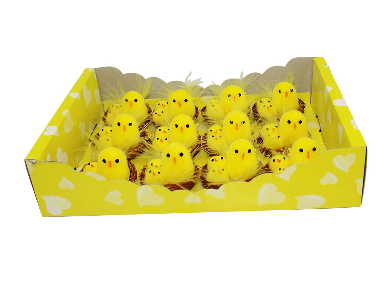 PULCINI C/NIDO 5CM 12PZ