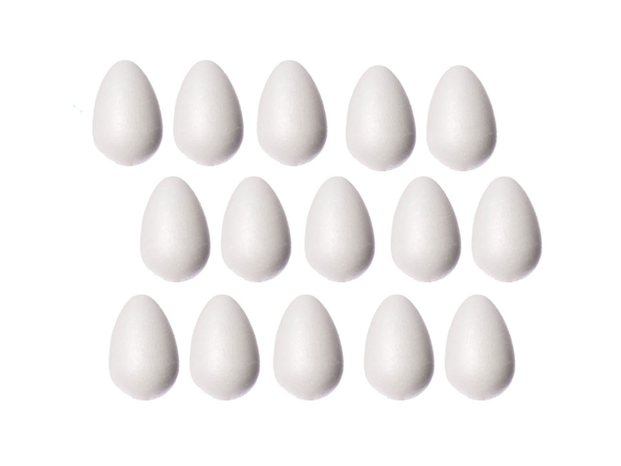 UOVO POLISTIROLO 3X4CM 15PZ