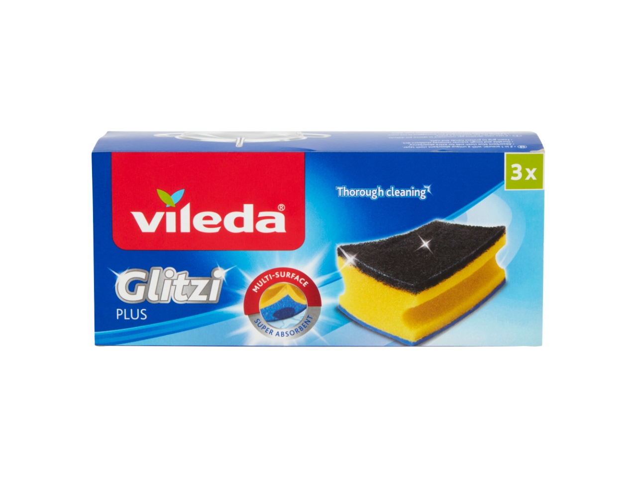 VILEDA GLITZI FIBRA NERA 3pz 10114500