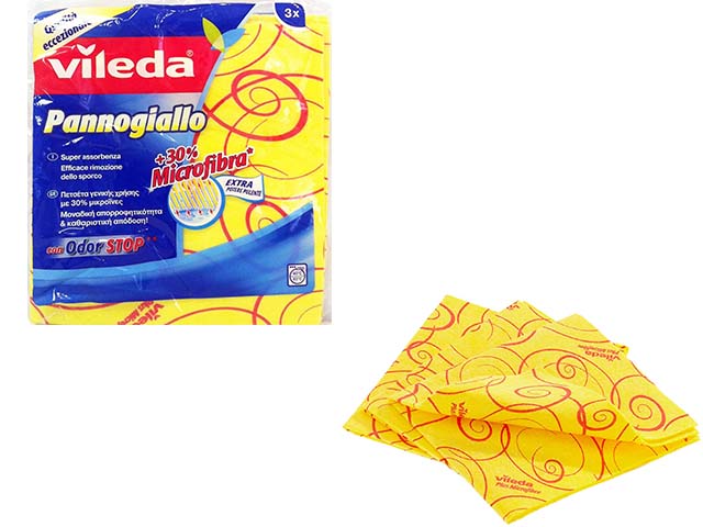 VILEDA PANNOGIALLO MULTIUSO 3pz 12161.001F