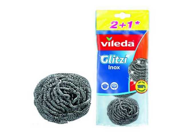VILEDA SPIRALE INOX 2+1 PZ.