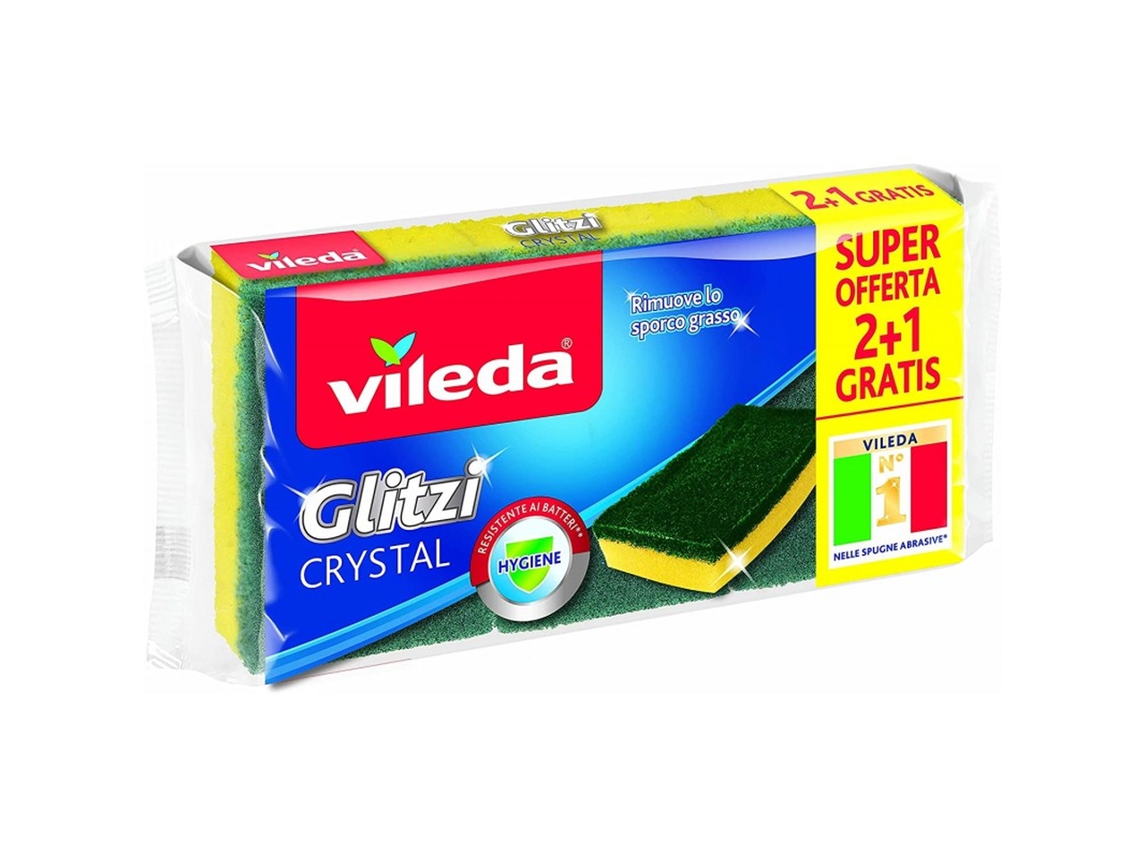 VILEDA GLITZI CRYSTAL 2+1pz 139924