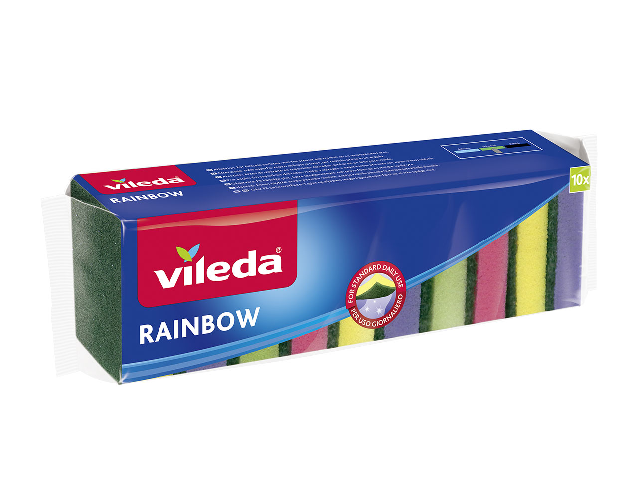 VILEDA SPUGNA ABRASIVA STYLE 10PZ