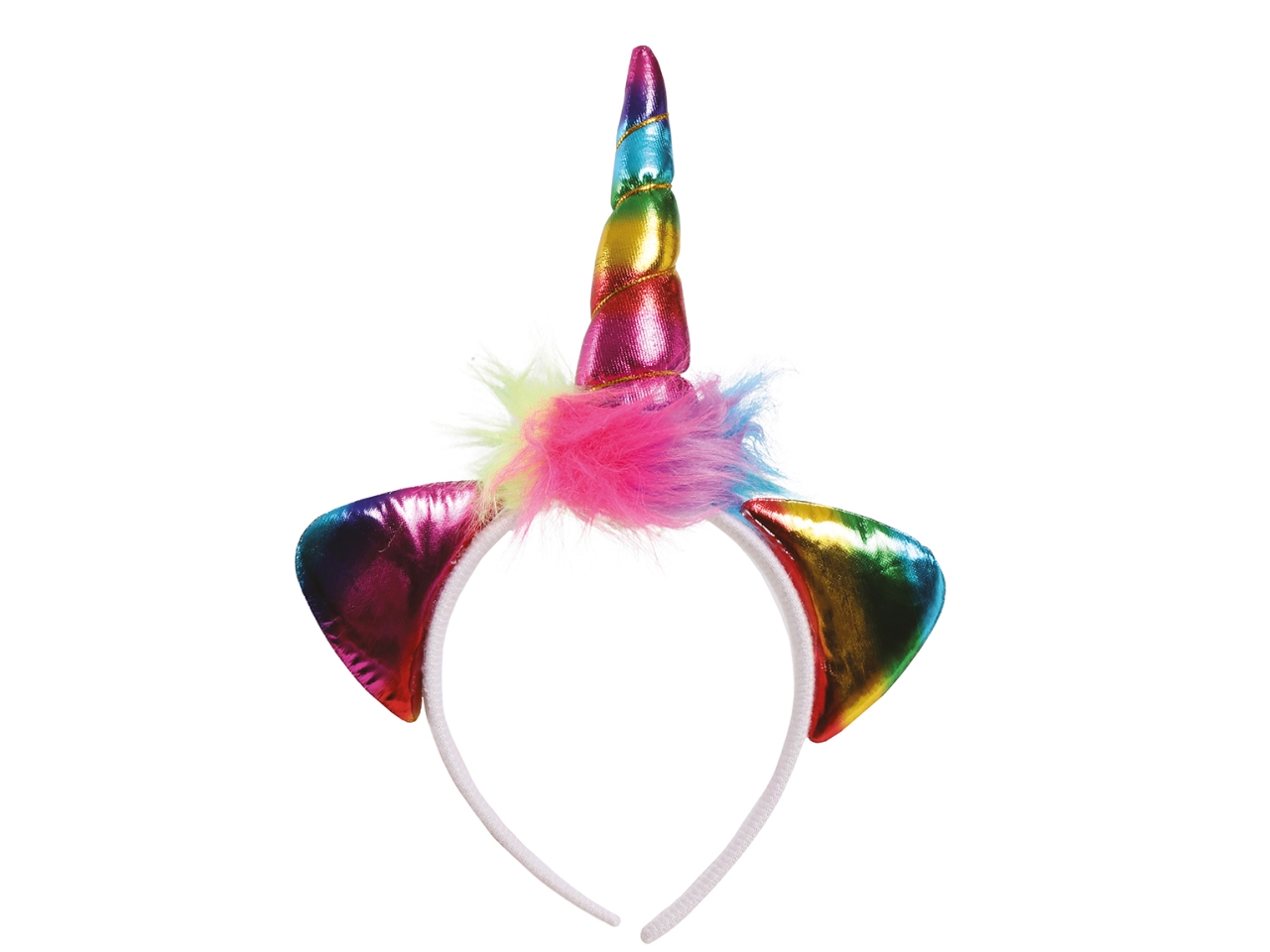 CERCHIETTO UNICORNO MULTICOLORE 13049