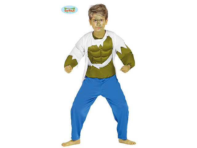 COSTUME FORZUTO VERDE TG.5-6 ANNI 87359