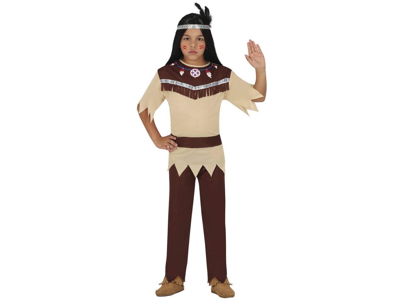 COSTUME INDIANO CHEROKEE 7-9 ANNI 85673