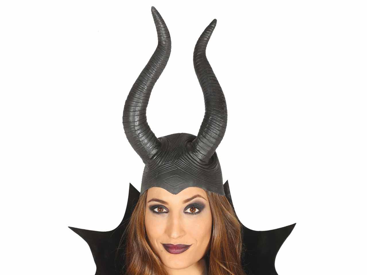 COPRICAPO NERO DIADEMA MAL daimalelatex