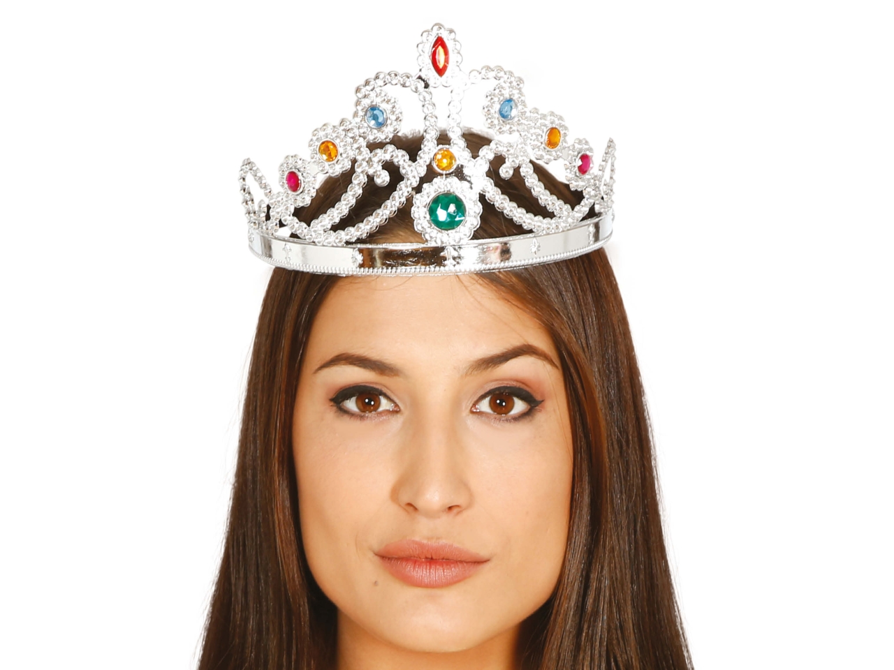 CORONA DA REGINA COLORE ARGENTO 16106