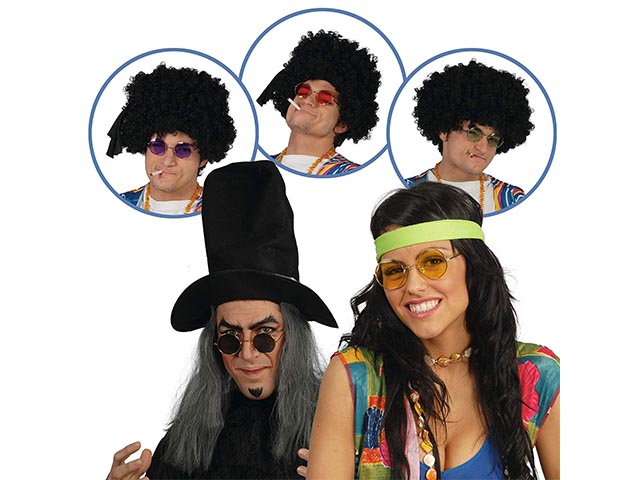 OCCHIALI DA HIPPIE COLORI ASS. 16201 OCCHIALI DA HIPPIE COLORI ASS. 16201