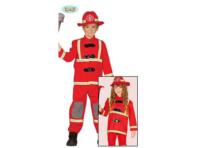 COSTUME POMPIERE 10-12 ANNI 83357 COSTUME POMPIERE 10-12 ANNI 83357