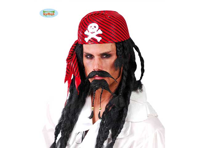 CAPPELLO DA PIRATA ROSSO 13949 CAPPELLO DA PIRATA ROSSO 13949