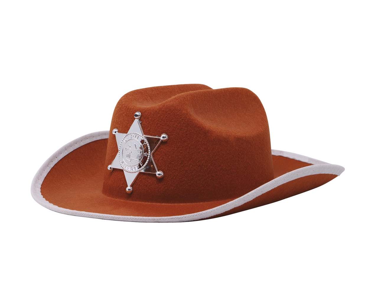 CAPPELLO MARRONE DA SCERIFFO DA B 13559 CAPPELLO MARRONE DA SCERIFFO DA B 13559