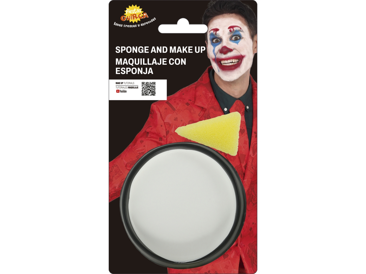 TRUCCO C/SPUGNETTA 9GR BIANCO 15629