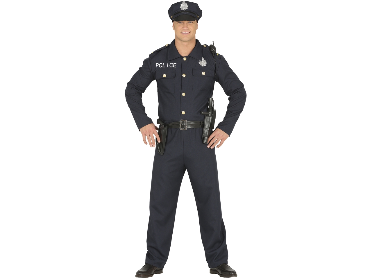 COSTUME ADULTO POLIZIOTTO TG.52-54 88172