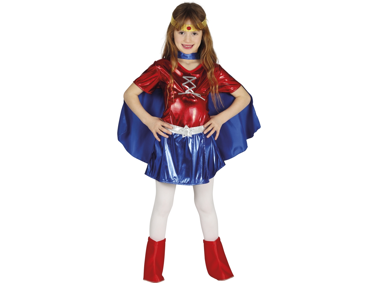 COSTUME SUPEREROINA 7-9 ANNI 87468 COSTUME SUPEREROINA 7-9 ANNI 87468