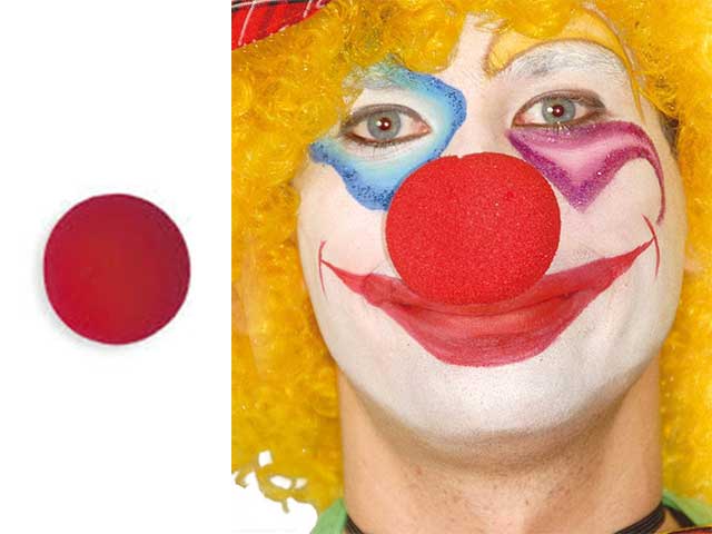 NASO CLOWN IN SPUGNA 5CM 3983
