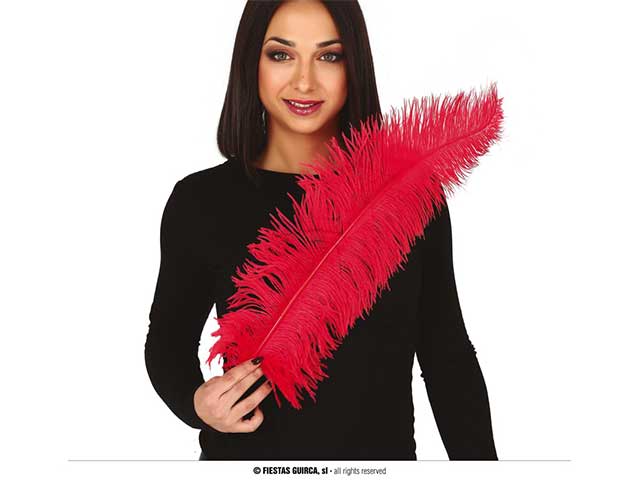 ACC.PIUMA 50cm ROSSA 17674
