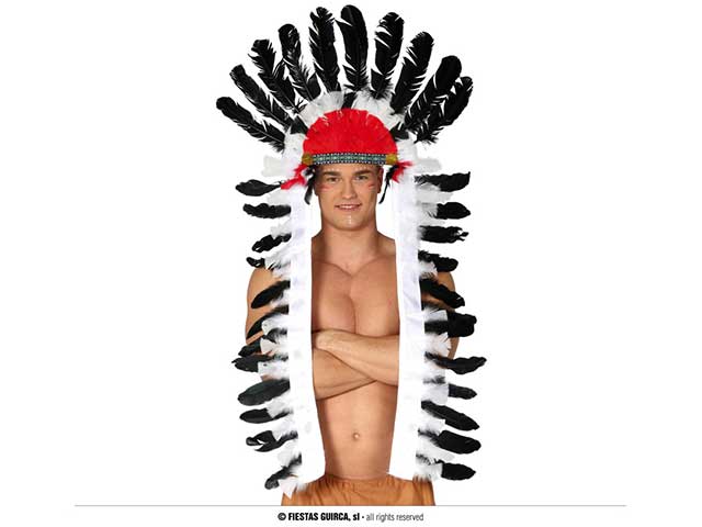 COPRICAPO INDIANO 116cm 13241