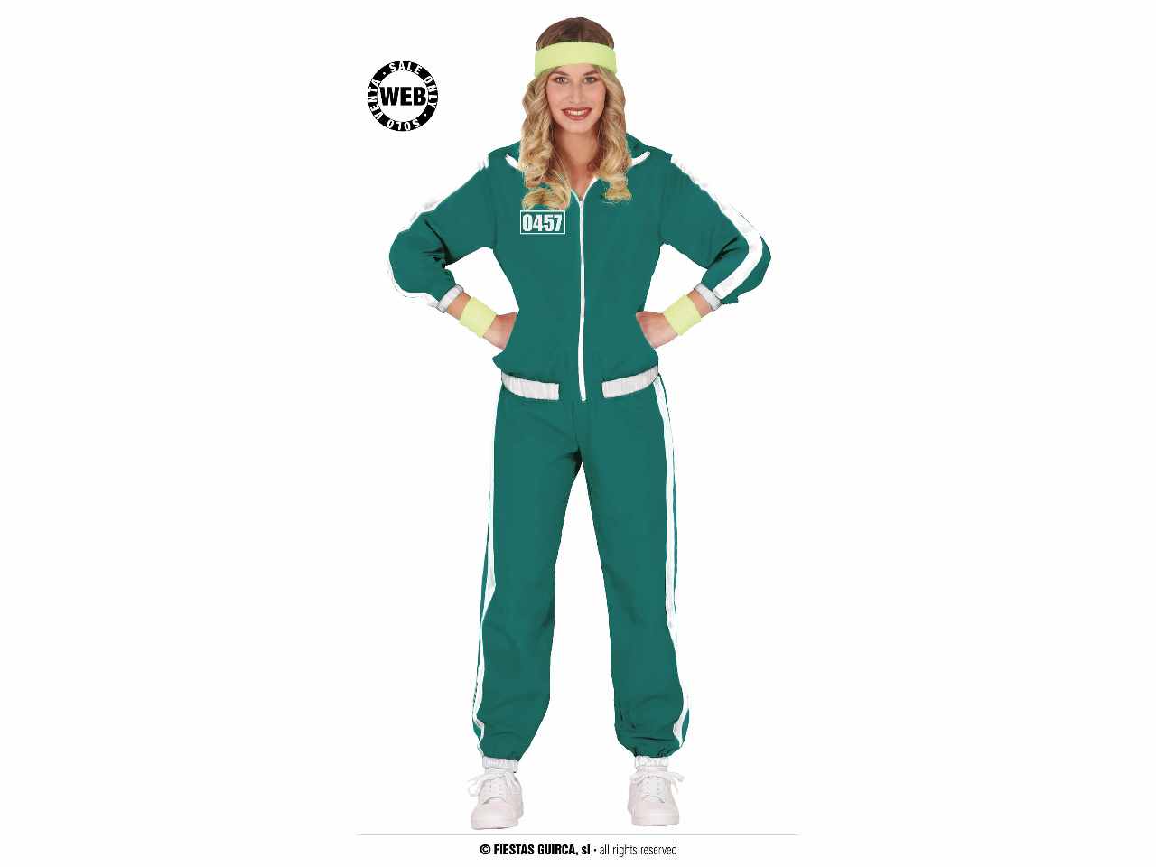 COSTUME ADULTO GINNASTA THE GAMER TG.M 38-40 79454