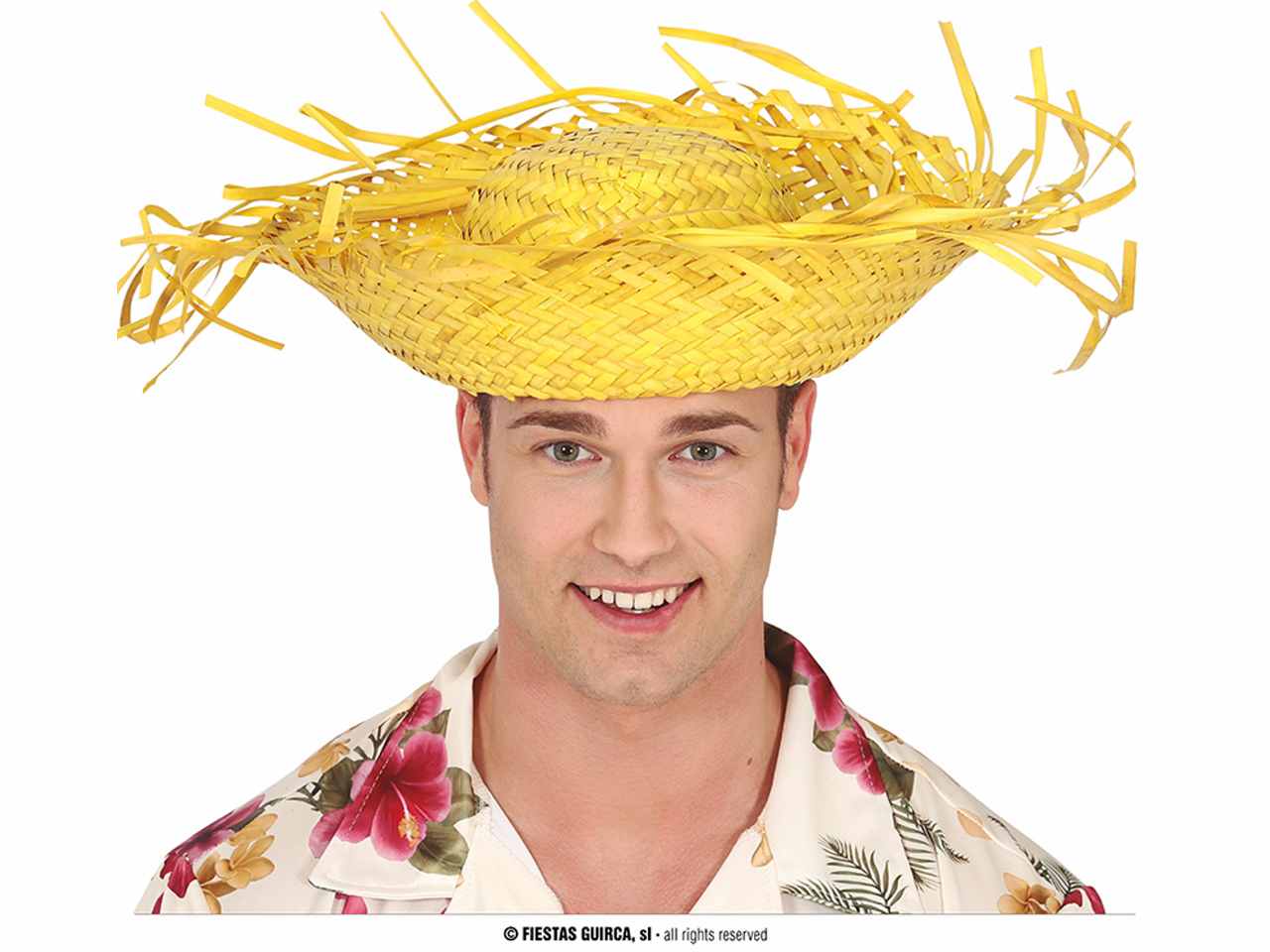 CAPPELLO IN PAGLIA GIALLO 13418 CAPPELLO IN PAGLIA GIALLO 13418