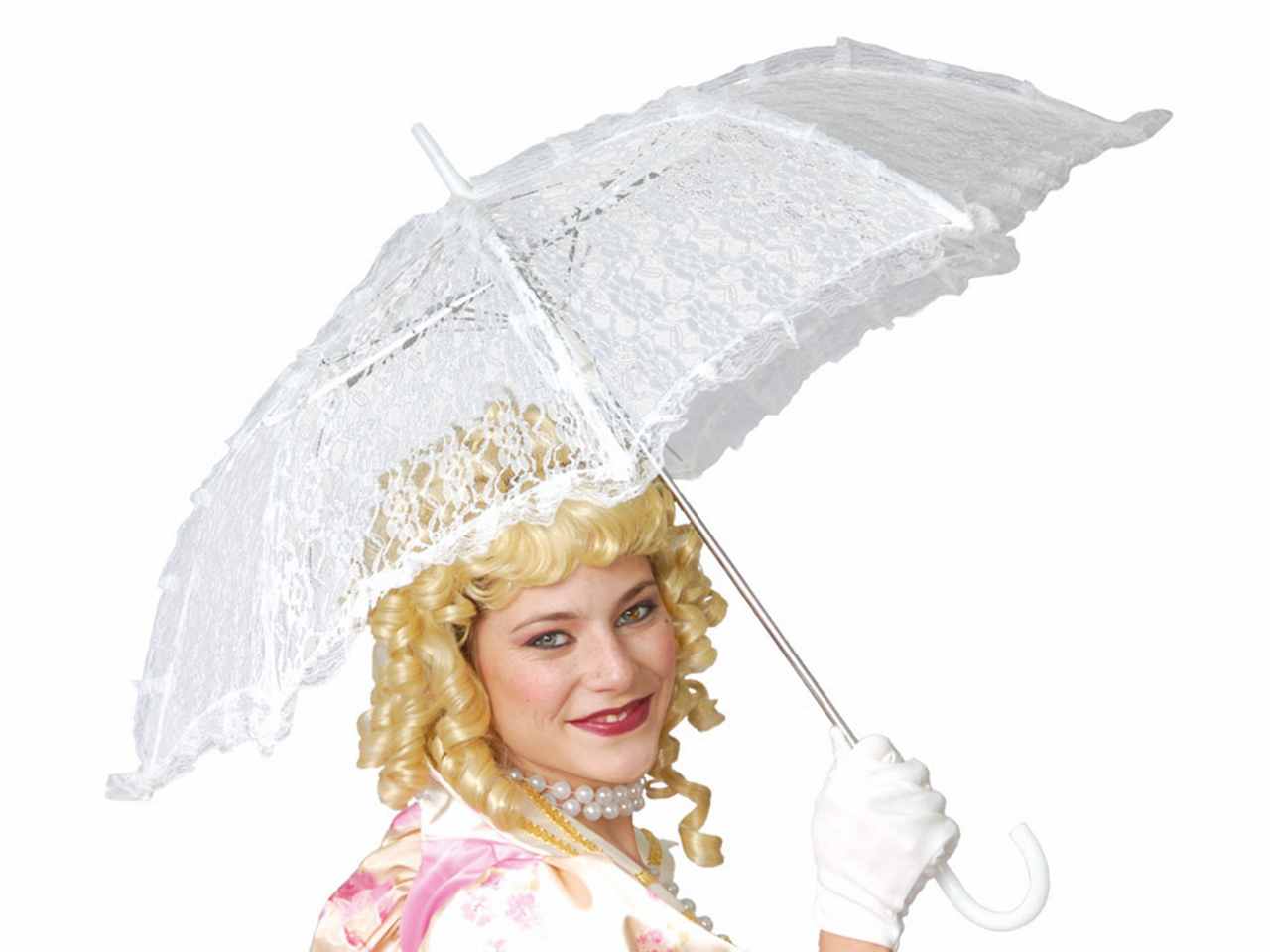 OMBRELLO IN PIZZO BIANCO 16499 OMBRELLO IN PIZZO BIANCO 16499