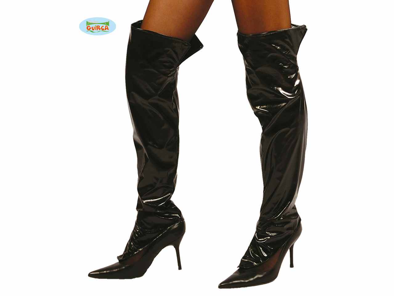 COPRI STIVALI NERI IN VINIL stivalineri