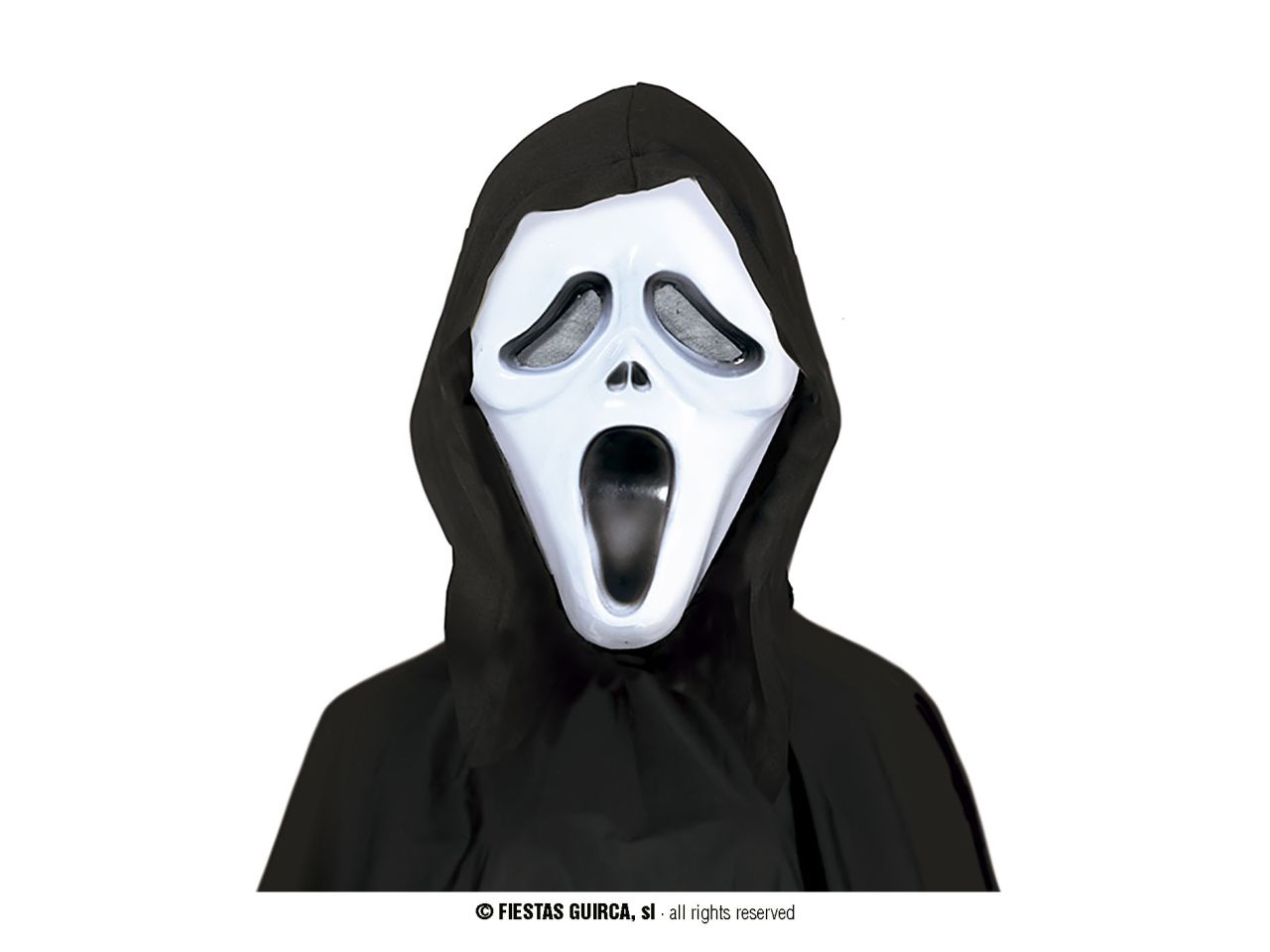 MASCHERA ASSASSINO CAPPUCCIO BIM. 20048