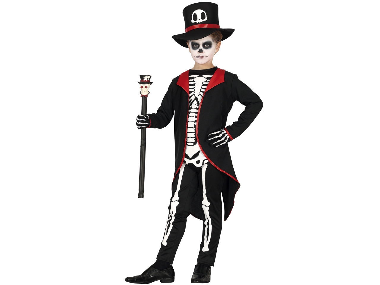 COSTUME ELEGANT SKELETON 3-4 ANNI 78125