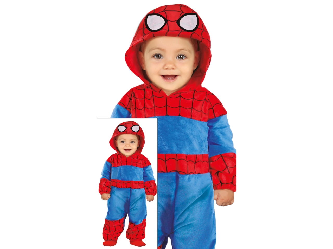 COSTUME BABY SUPER EROE 12–18 MESI 76074