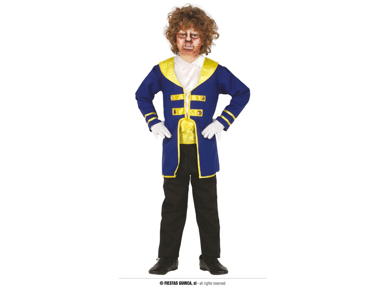 COSTUME DA PRINCIPE BESTIA DA BAM 88423