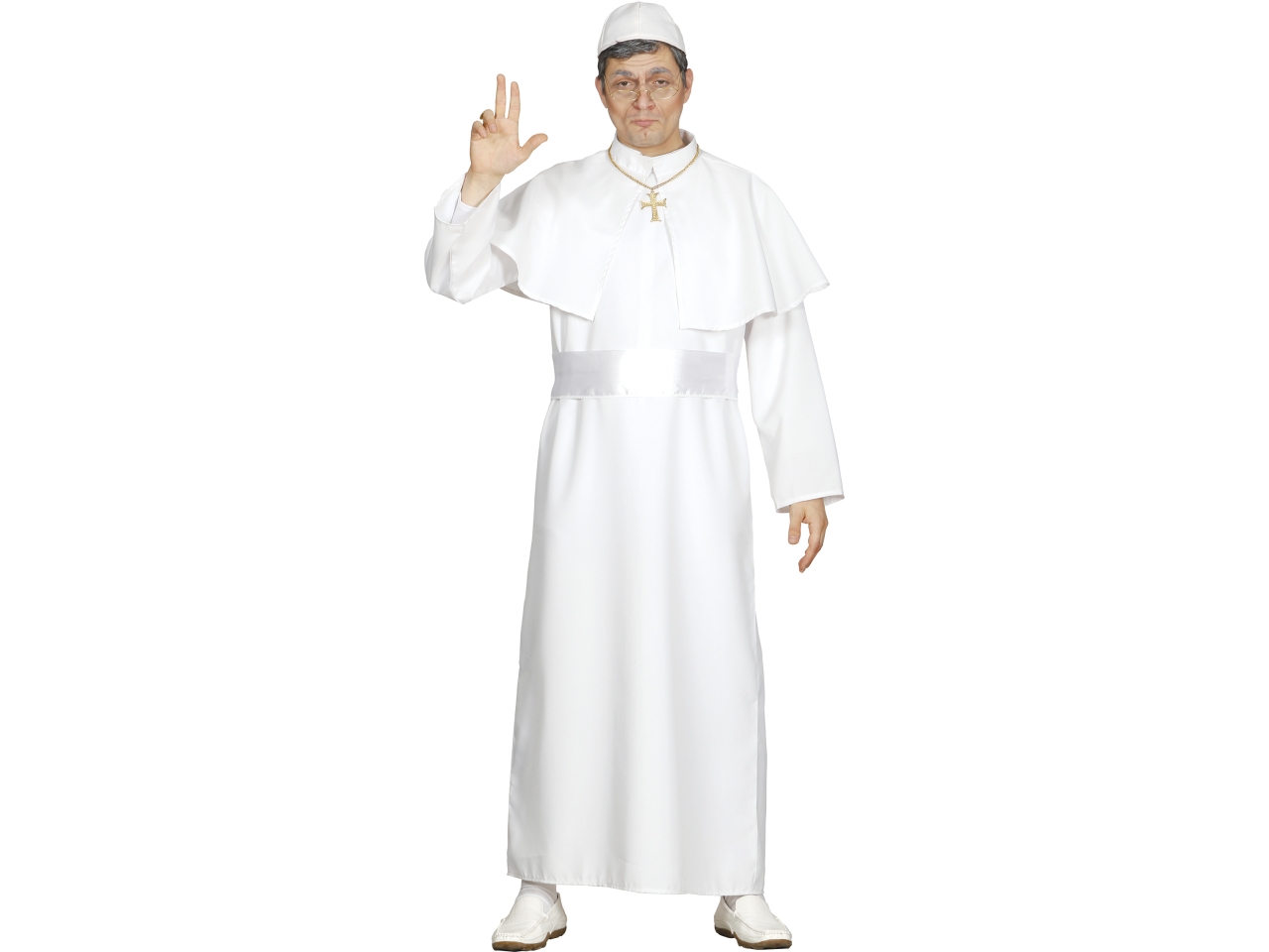 COSTUME ADULTO PAPA TG. M 84682