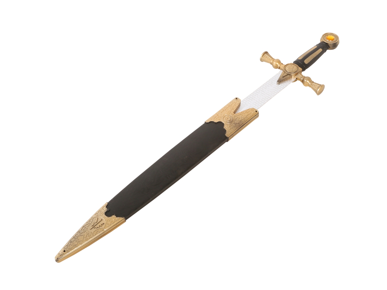 SPADA MEDIOEVALE CON FODERO 52CM 18883