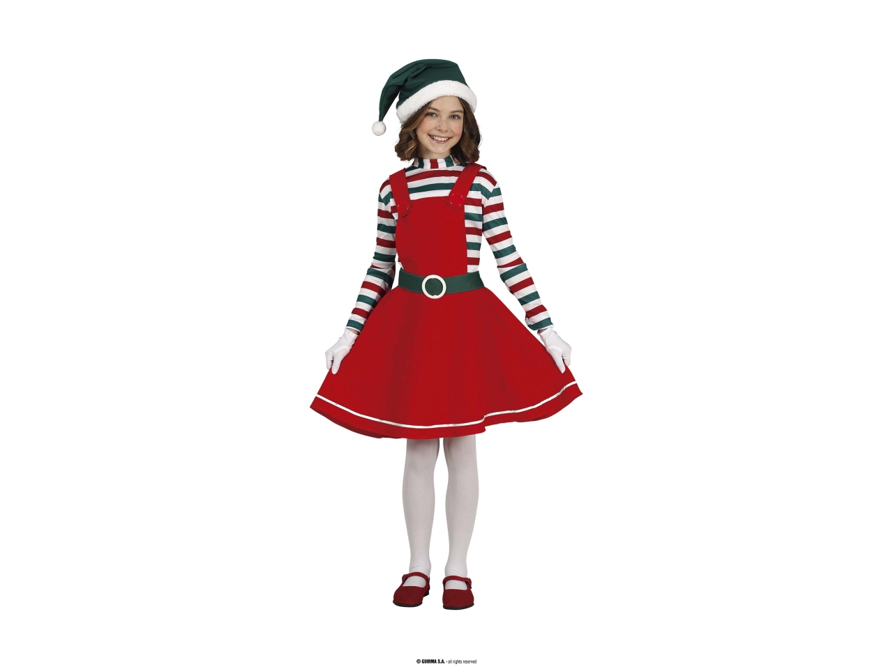 COSTUME GNOMO BAMBINA 3-4ANNI 44097