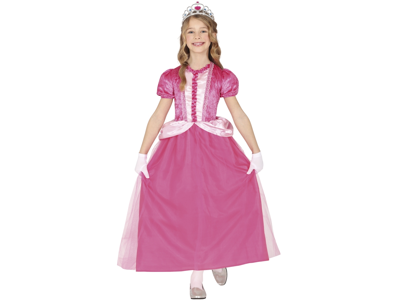 COSTUME PRINCIPESSA ROSA 7-9 ANNI 78480