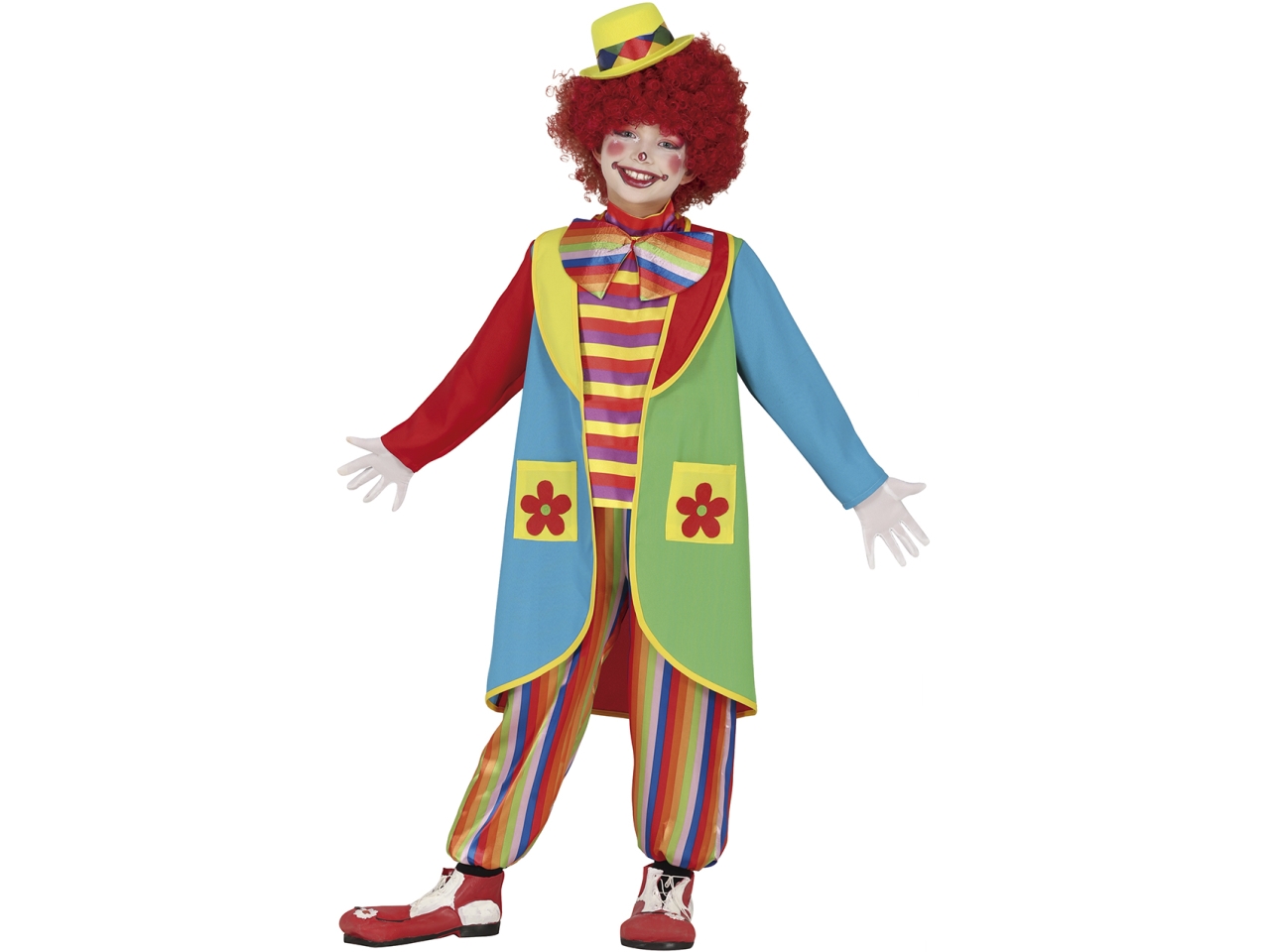 COSTUME CLOWN FLOWY 5-6 ANNI 81047