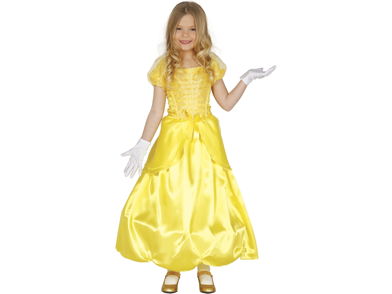 COSTUME PRINCIPESSA GIALLA 5-6 ANNI 83201