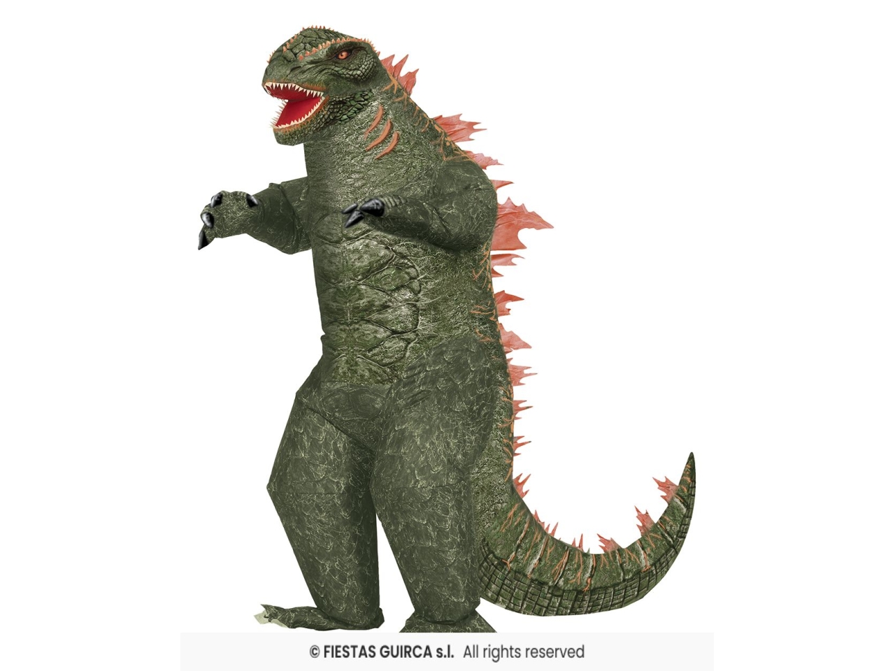 COSTUME ADULTO DINOSAURO MUTANT TG.L 52-54 86223 COSTUME ADULTO DINOSAURO MUTANT TG.L 52-54 86223