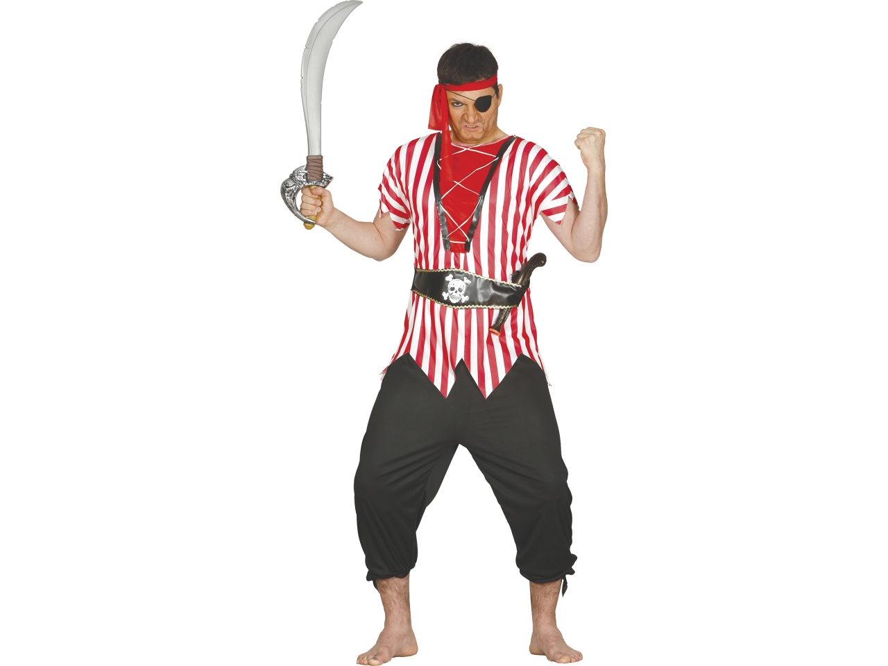 COSTUME ADULTO PIRATA D’OLTREMARE TG.XL54-56 86368