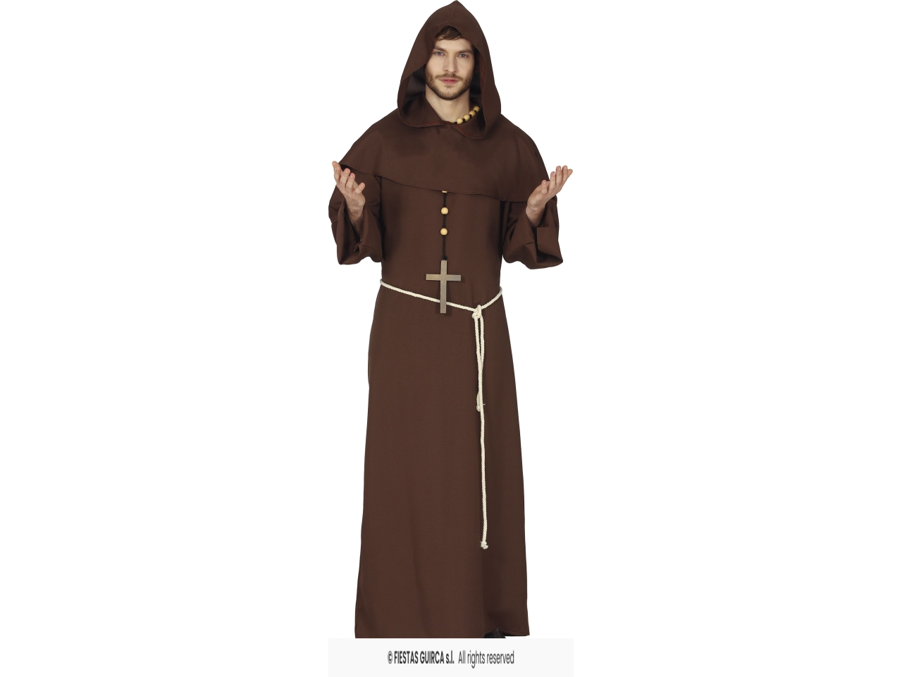 COSTUME ADULTO FRATE TG.XL 54 56 86528